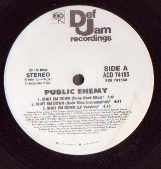 Public Enemy : Shut Em Down (12")