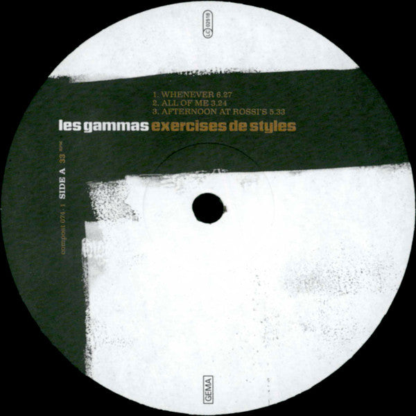 Les Gammas : Exercices De Styles (2xLP, Album)