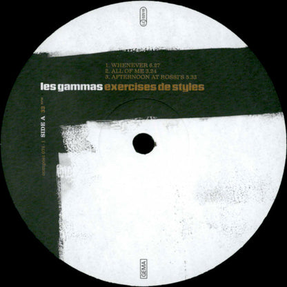 Les Gammas : Exercices De Styles (2xLP, Album)