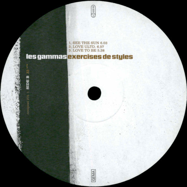 Les Gammas : Exercices De Styles (2xLP, Album)
