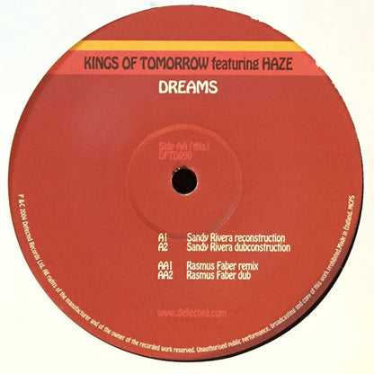 Kings Of Tomorrow Featuring Haze : Dreams (12")