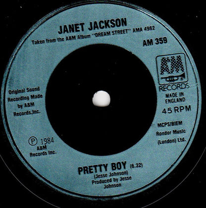 Janet Jackson : Control (7", Single, JA )