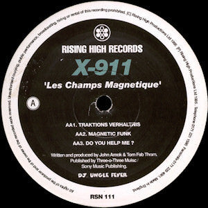 X-911 : Les Champs Magnetique (12")