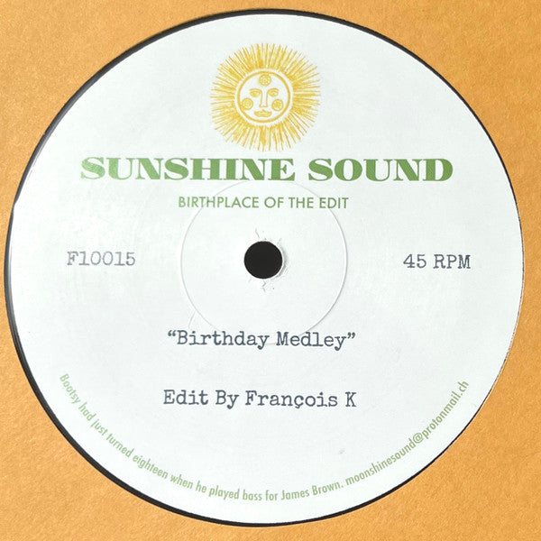 Various : Birthday Medley / X Medley (10")