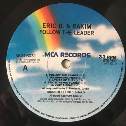 Eric B. & Rakim : Follow The Leader (LP, Album)