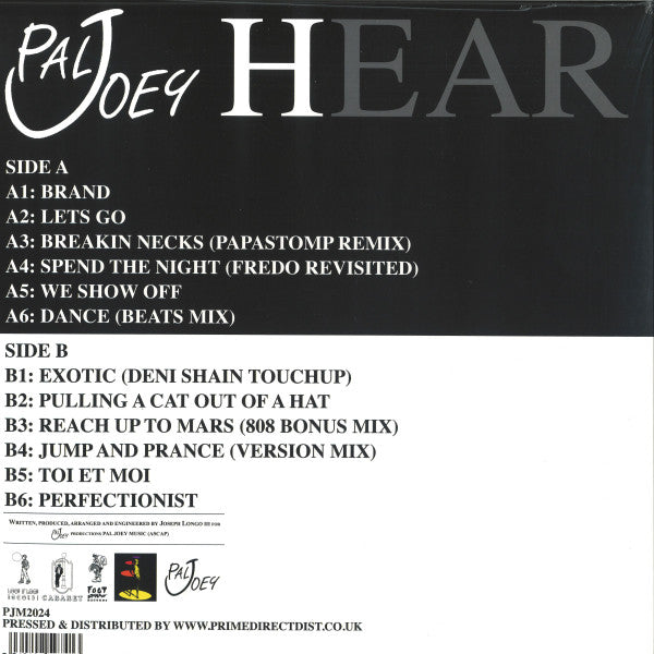 Pal Joey : Hear (LP, Album)