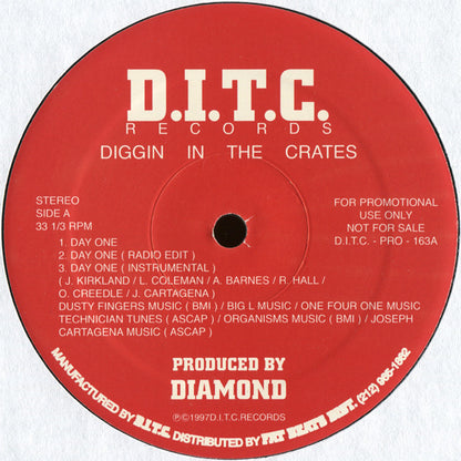 Diggin In The Crates* : Day One (12", Promo)