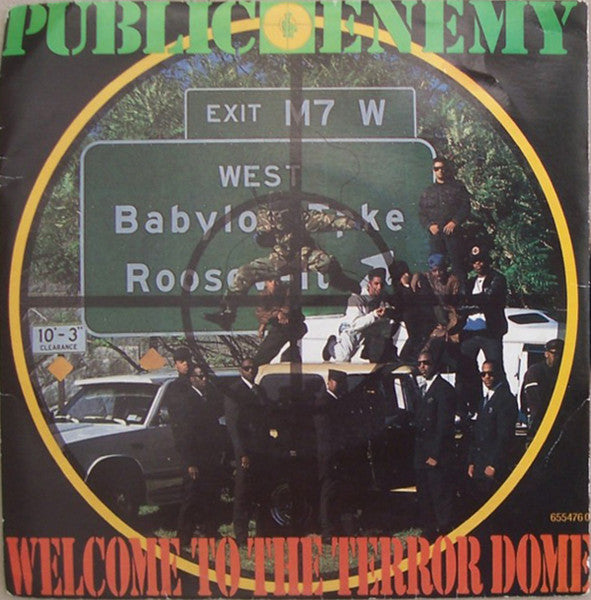 Public Enemy : Welcome To The Terror Dome (7", Single)