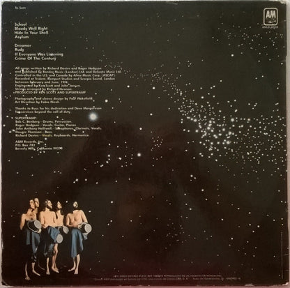 Supertramp : Crime Of The Century (LP, Album, RE)