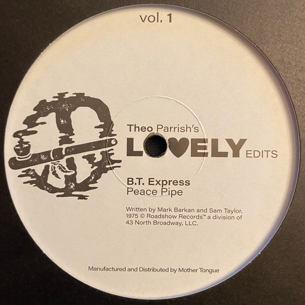 Theo Parrish : Theo Parrish’s Lovely Edits Vol. 1 (12")