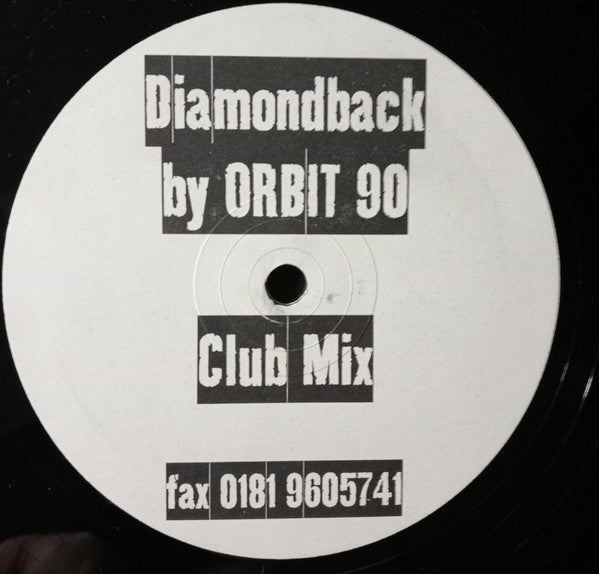 Orbit 90 : Diamond Back (12", Promo)