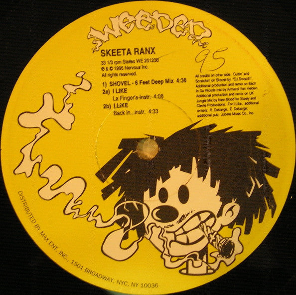 Skeeta Ranx : I Like / Shovel (12")