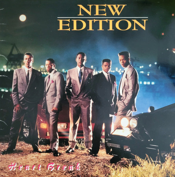 New Edition : Heart Break (LP, Album, MCA)