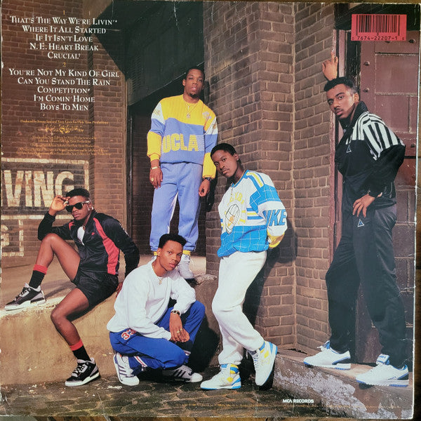 New Edition : Heart Break (LP, Album, MCA)