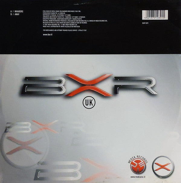 Mario Piu'* Vs Fabio MC : Invaders / Away (12")