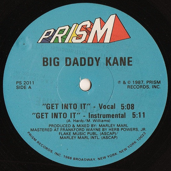 Big Daddy Kane : Get Into It (12")