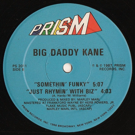 Big Daddy Kane : Get Into It (12")