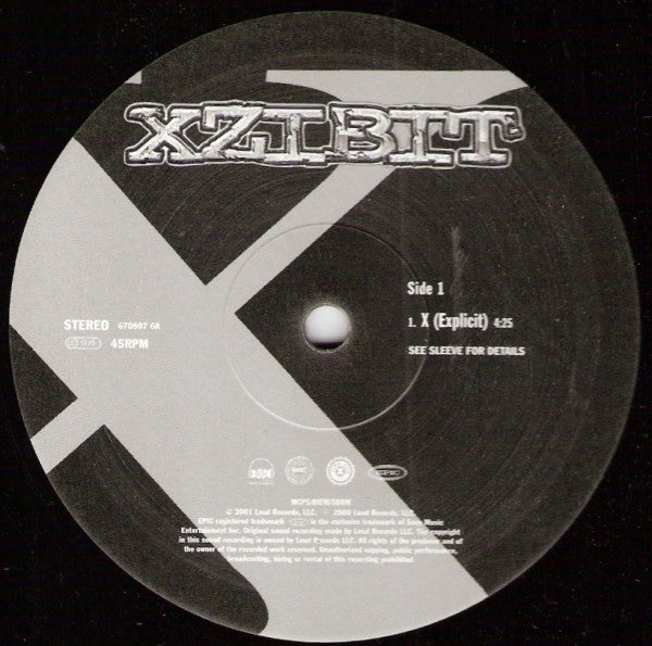 Xzibit : X (12")