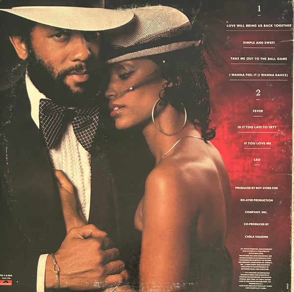 Roy Ayers : Fever (LP, Album, Promo, Mon)