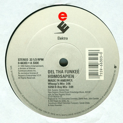 Del Tha Funkee Homosapien : Made In America (12")