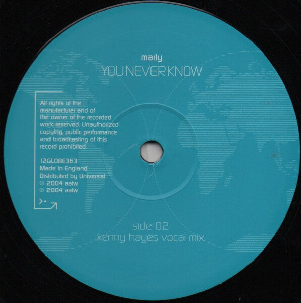 Marly : You Never Know (12")
