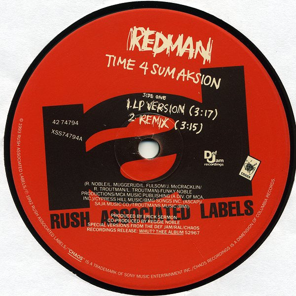 Redman : Time 4 Sum Aksion (12")