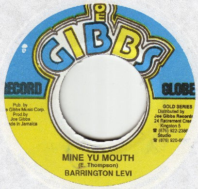 Barrington Levi* : Mine Yu Mouth (7", RE)