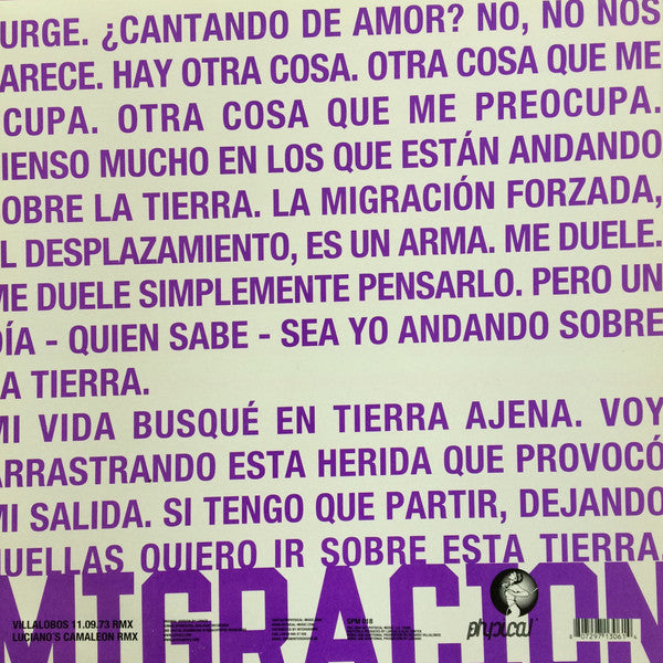 Lopazz : Migracion (Rmx By Ricardo & Luciano) (12")