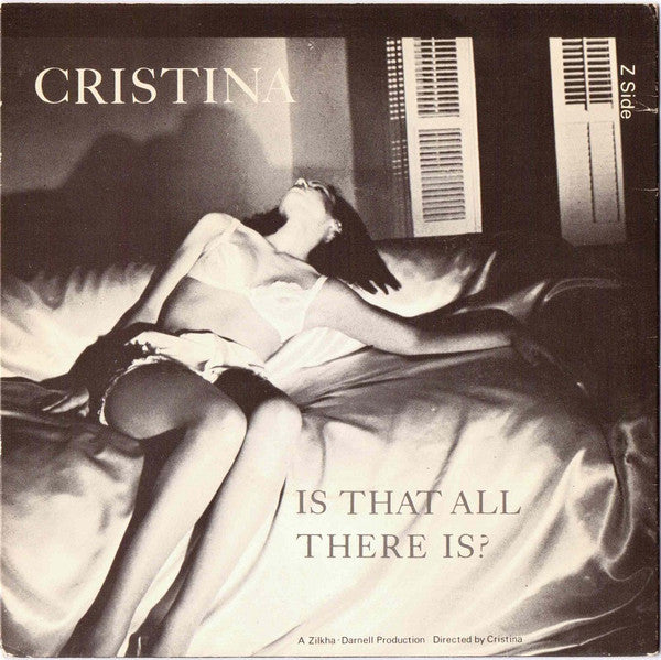 Cristina : Is That All There Is? (7", Single)