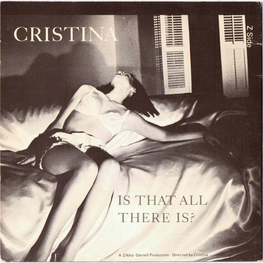 Cristina : Is That All There Is? (7", Single)