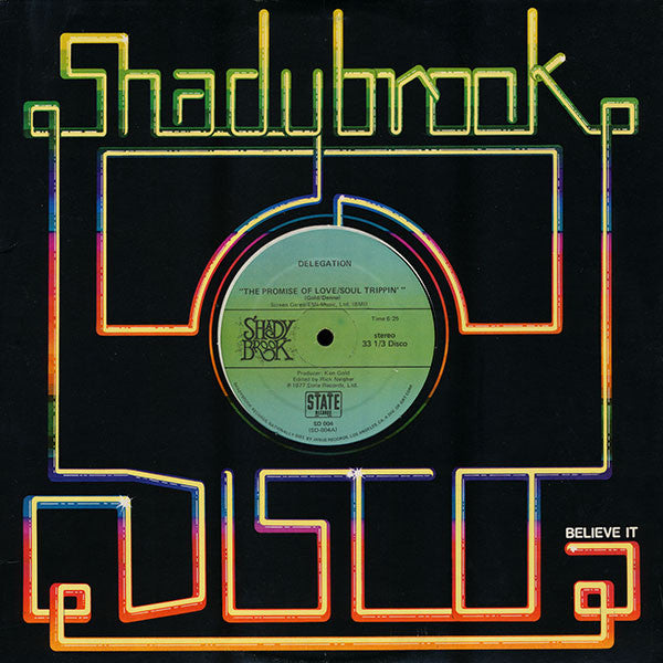 Delegation : The Promise Of Love/Soul Trippin' (12")