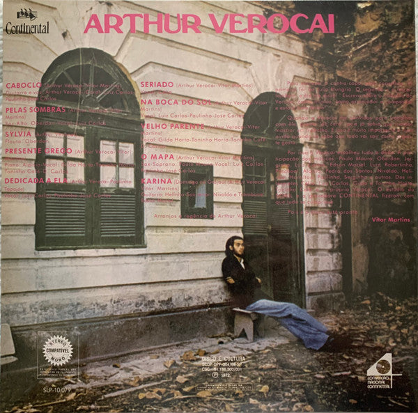 Arthur Verocai : Arthur Verocai (LP, Album, RE, RM, Gat)