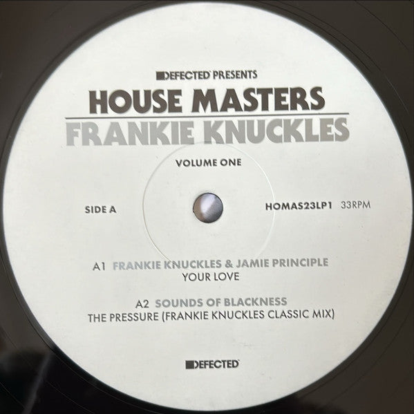Frankie Knuckles : House Masters (Volume One) (2x12", Comp)