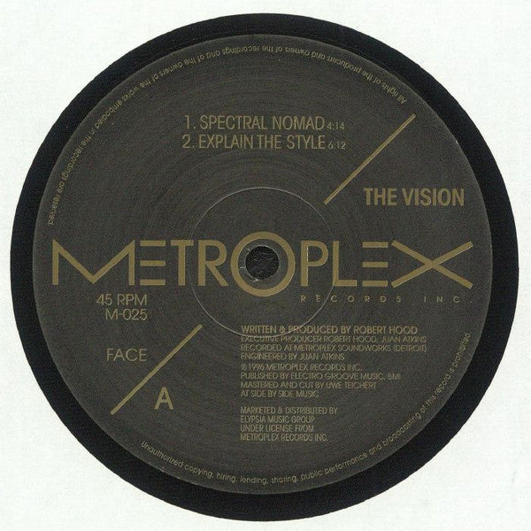 The Vision : Spectral Nomad (12", RE)