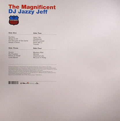 DJ Jazzy Jeff : The Magnificent (2xLP, Album)