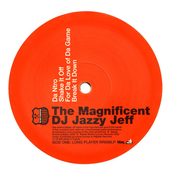 DJ Jazzy Jeff : The Magnificent (2xLP, Album)