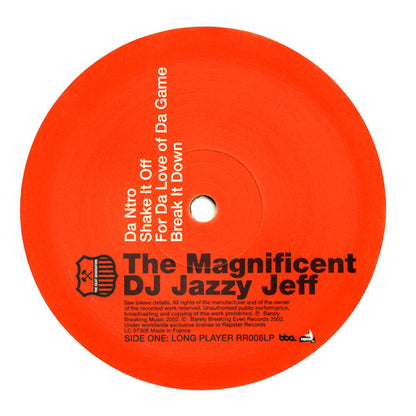 DJ Jazzy Jeff : The Magnificent (2xLP, Album)