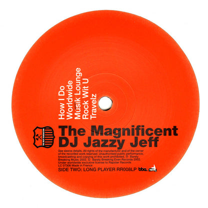 DJ Jazzy Jeff : The Magnificent (2xLP, Album)