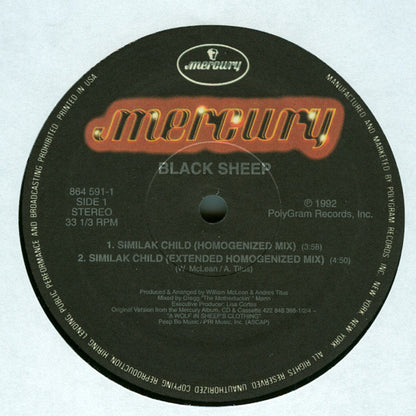 Black Sheep : Similak Child (12", Single)