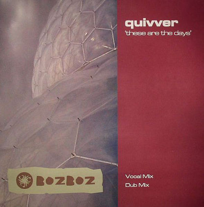 Quivver : These Are The Days (12")