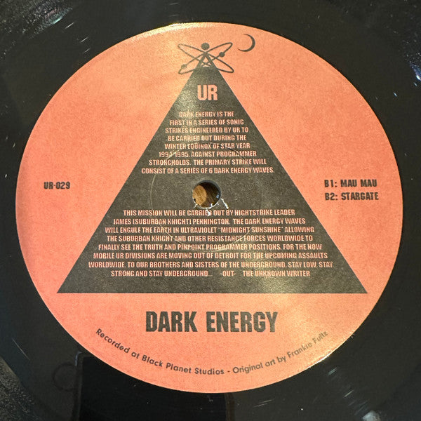 Underground Resistance : Dark Energy (12", RE, RM, RP)