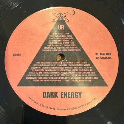 Underground Resistance : Dark Energy (12", RE, RM, RP)
