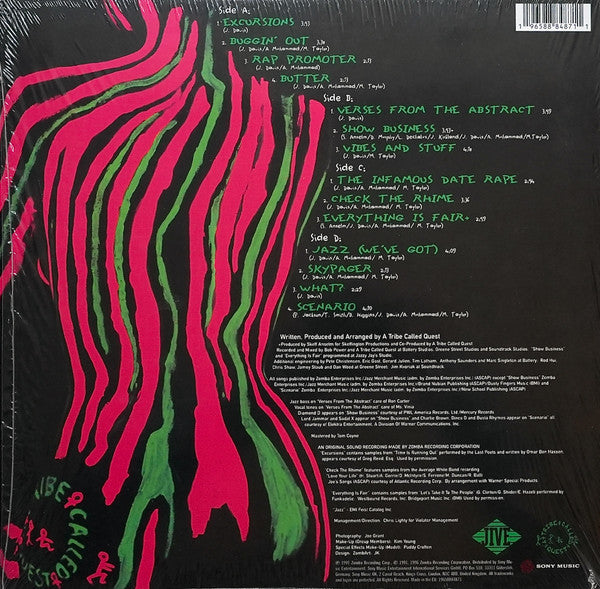 A Tribe Called Quest : The Low End Theory (2xLP, Album, RE)