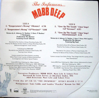 Mobb Deep : Temperature's Rising / Give Up The Goods (12")