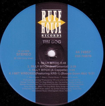 Tim Dog Featuring KRS-One : I Get Wrecked (12")