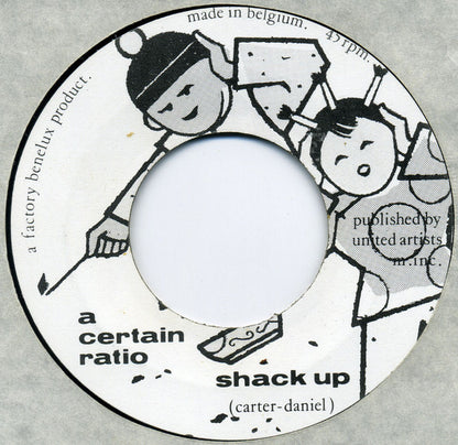 A Certain Ratio : Shack Up (7", Single, 3 B)