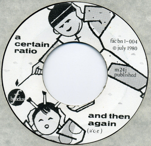 A Certain Ratio : Shack Up (7", Single, 3 B)