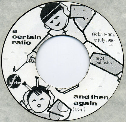 A Certain Ratio : Shack Up (7", Single, 3 B)