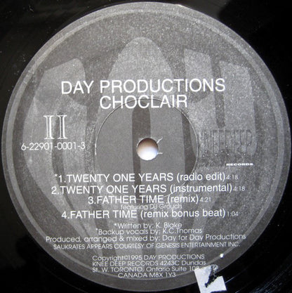 Saukrates / Choclair : Father Time / Twenty One Years (12")