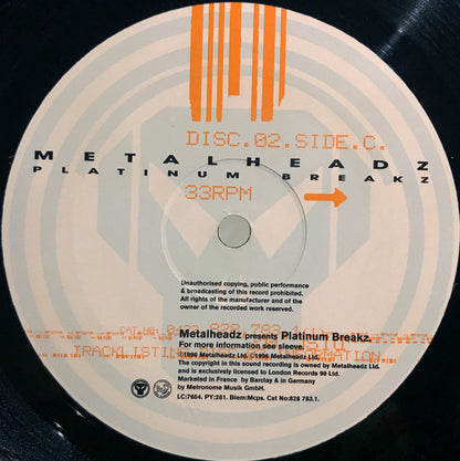 Various : Platinum Breakz (3x12", Comp)